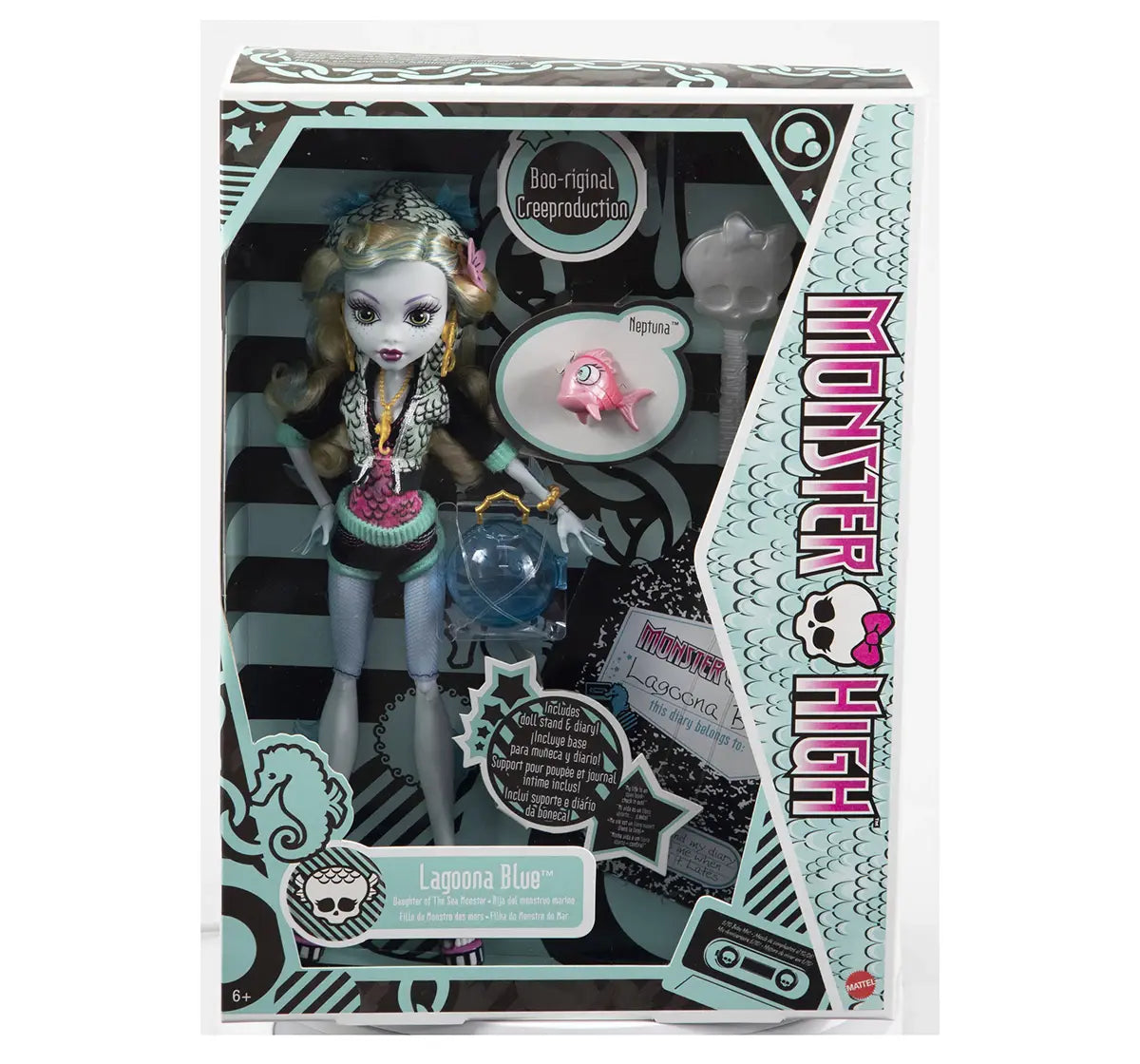 Lagoona Blue Monster High Reproduction selling Doll