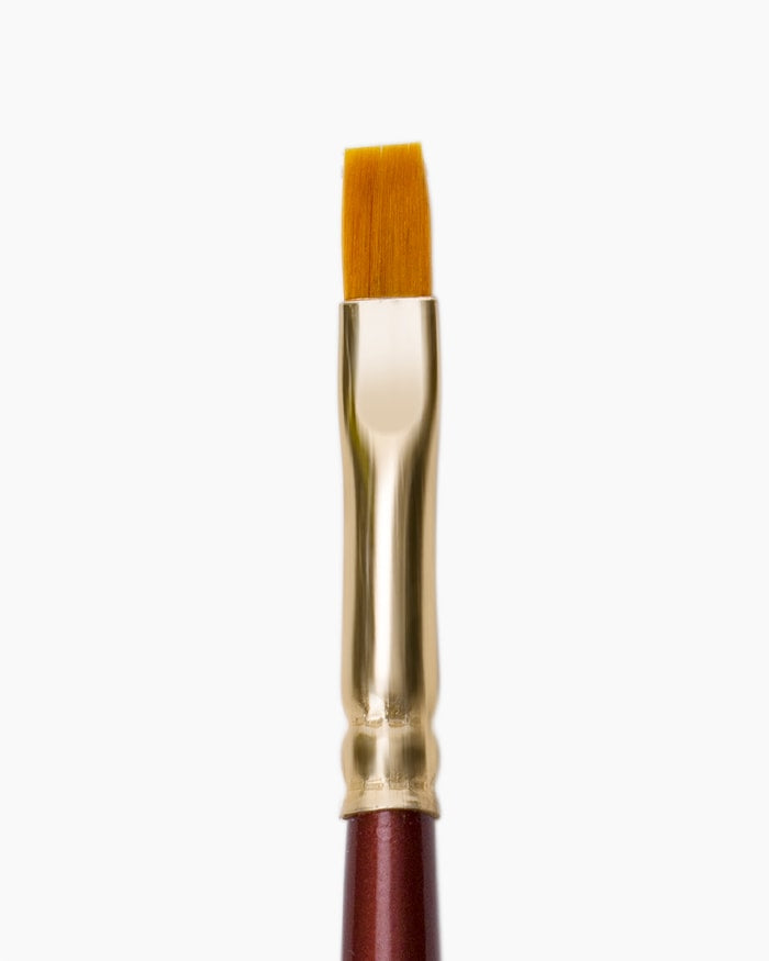 Camlin Camel Synthetic Gold Brushes Individual Brush Flat - Series 67