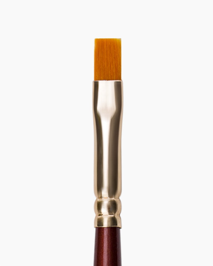 Camlin Camel Synthetic Gold Brushes Individual Brush Flat - Series 67