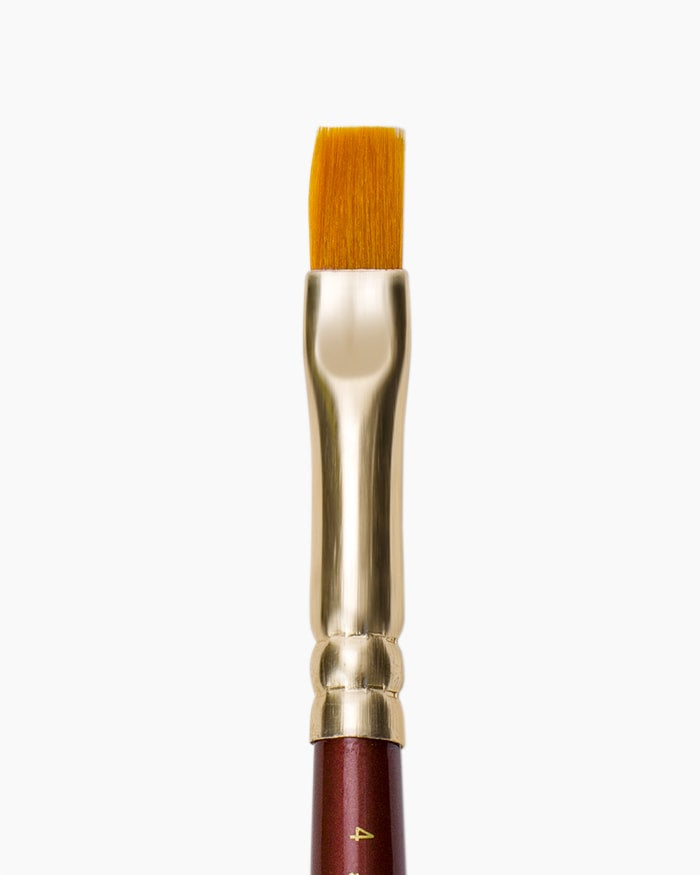 Camlin Camel Synthetic Gold Brushes Individual Brush Flat - Series 67