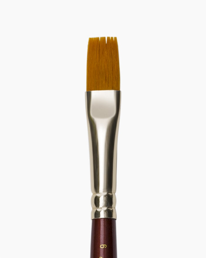 Camlin Camel Synthetic Gold Brushes Individual Brush Flat - Series 67