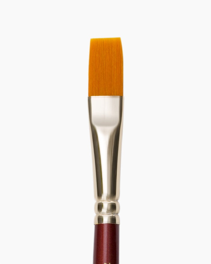 Camlin Camel Synthetic Gold Brushes Individual Brush Flat - Series 67