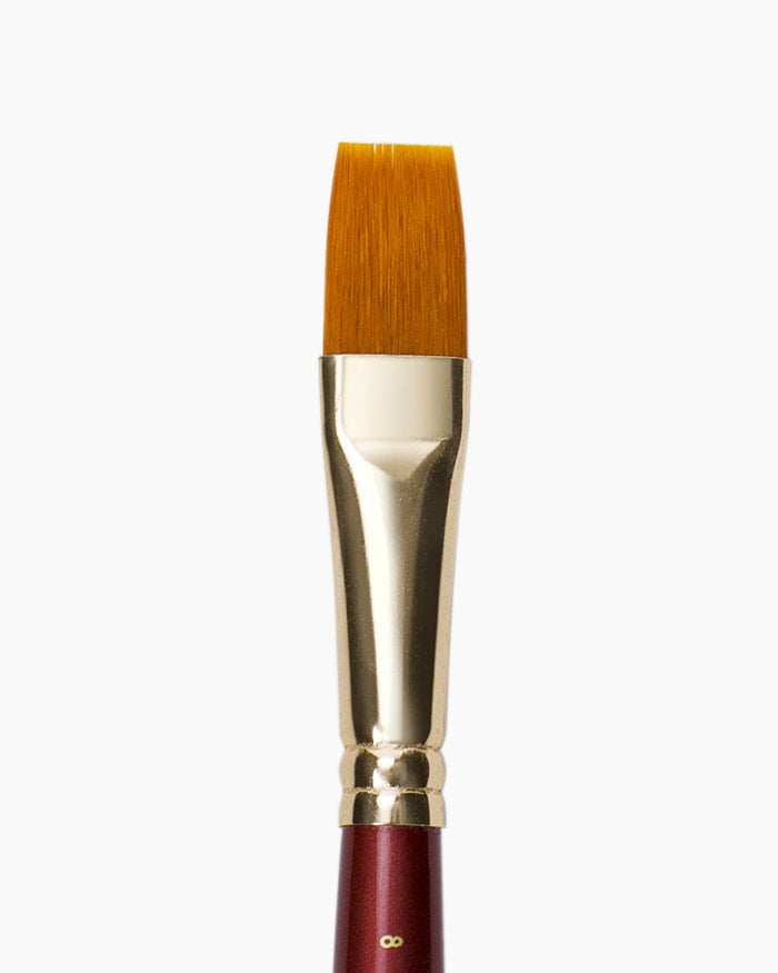 Camlin Camel Synthetic Gold Brushes Individual Brush Flat - Series 67