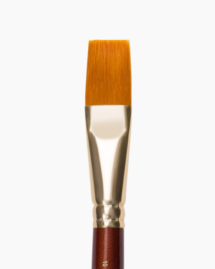 Camlin Camel Synthetic Gold Brushes Individual Brush Flat - Series 67