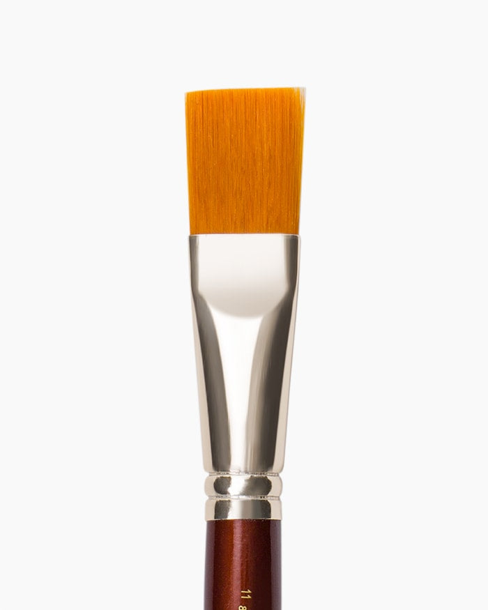 Camlin Camel Synthetic Gold Brushes Individual Brush Flat - Series 67