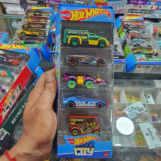 Hot wheels Honda City - Set of 5 Cars