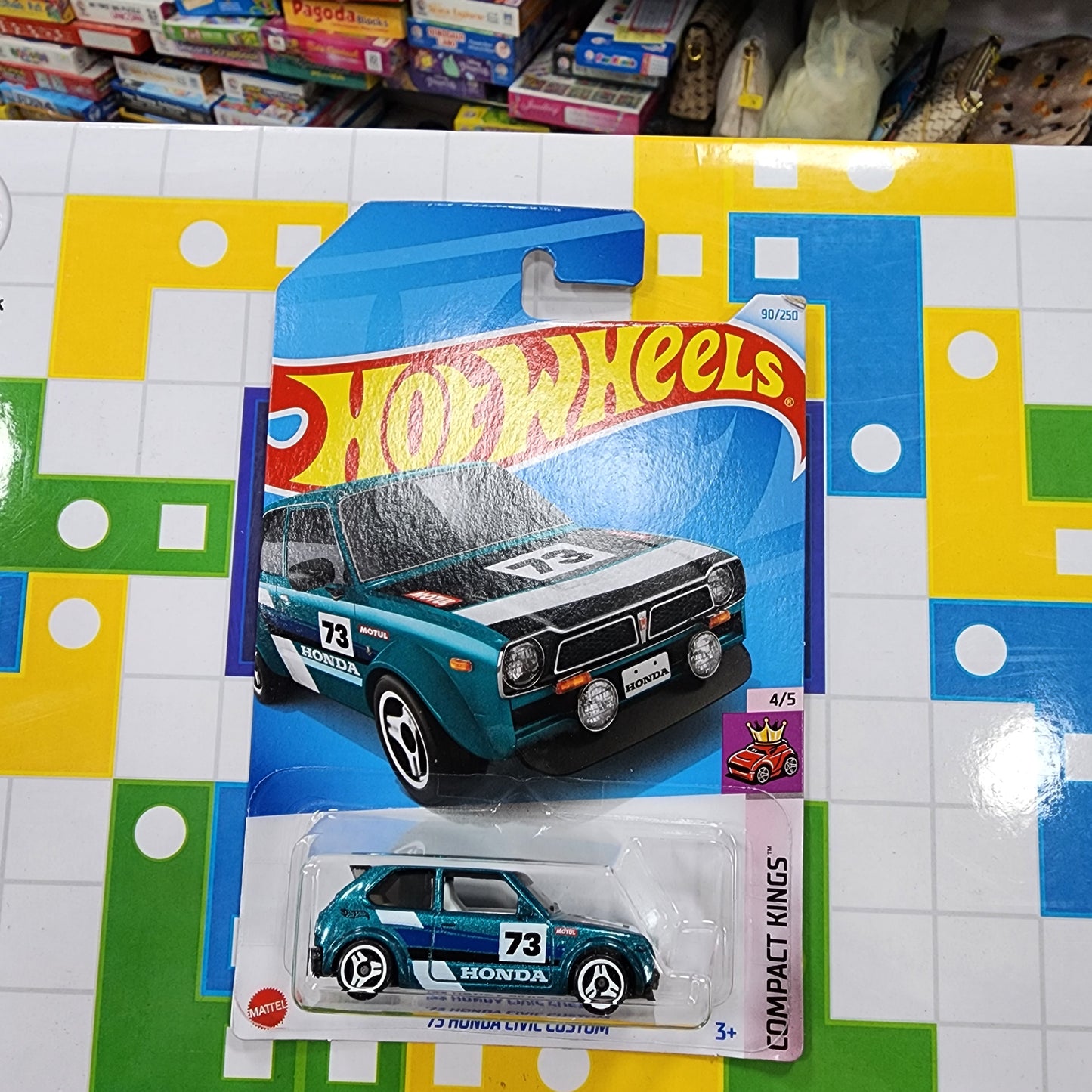 Hot Wheels '73 Honda Civic Custom