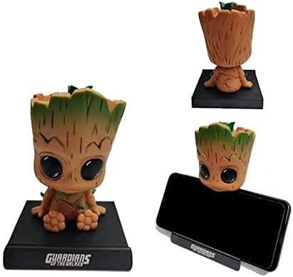 Groot Bobblehead With Mobile Holder