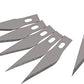 Interchangeable Sharp Blades For Detail Pen Knife For Crafts & Carving Scalpel