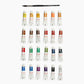 Camel Artist Water Colours Tubes 24 Shades 9ml