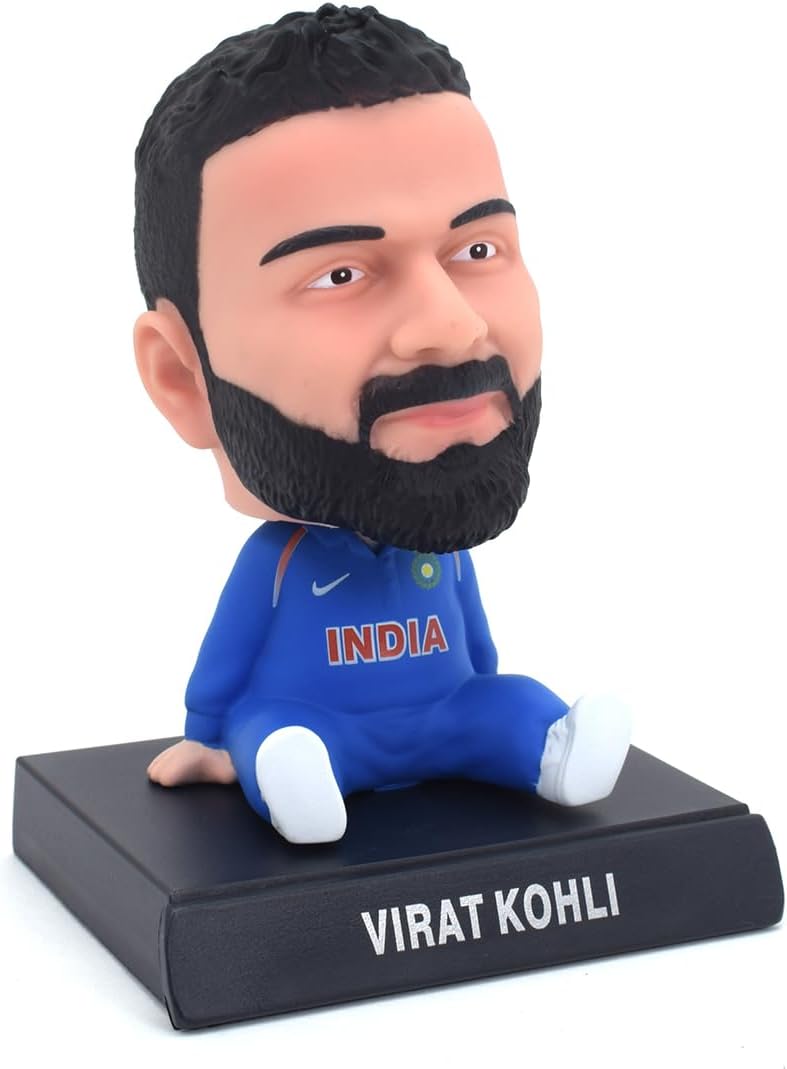 Virat Kohli Bobblehead With Mobile Holder