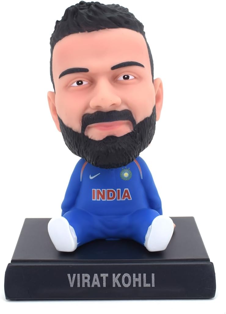 Virat Kohli Bobblehead With Mobile Holder