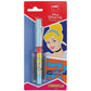 Cello Disney Princess Fountain Pen | Set of Fountain Pen and two cartridges | Iridium Nib | Disney Princess Themed Fountain Pen | Blue Ink