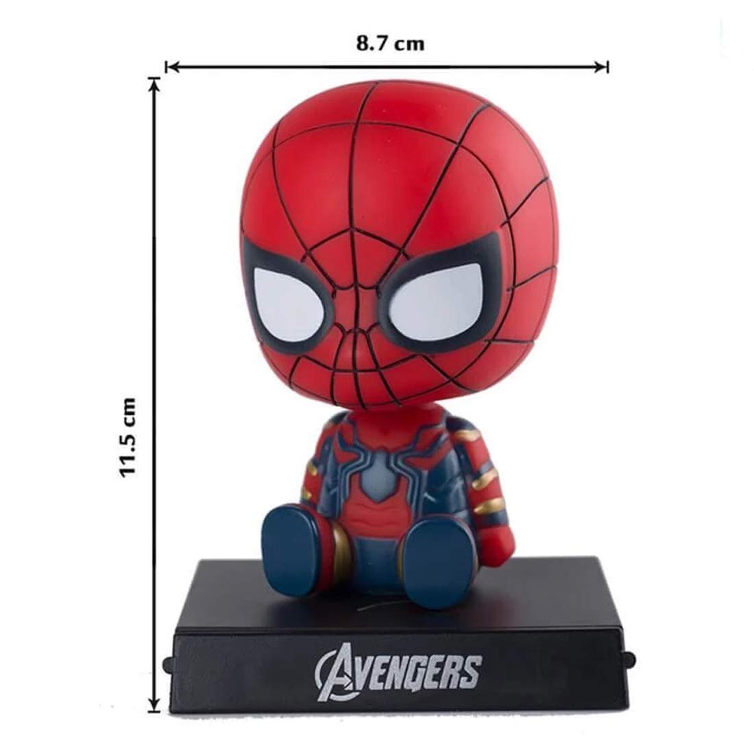 Spiderman Bobblehead With Mobile Holder