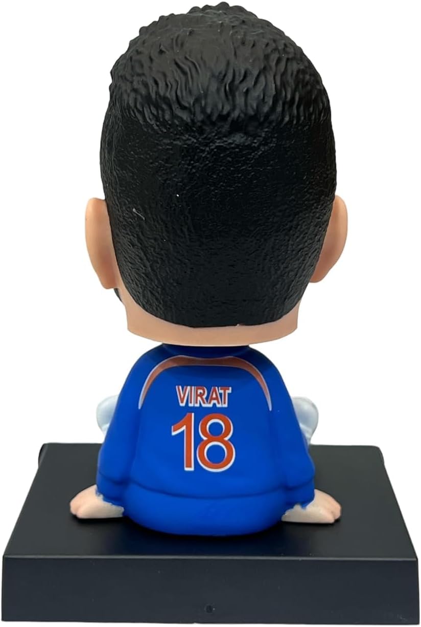 Virat Kohli Bobblehead With Mobile Holder