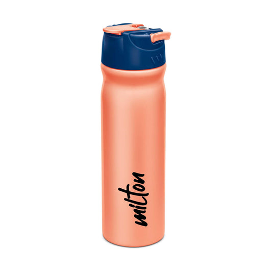 Milton Max 600 Water Bottle, 530 ml, 1 Piece | 100% Leak Proof | Office Bottle | Gym Bottle | Yoga Bottle | Home | Kitchen | Hiking | Treking Bottle | Travel Bottle