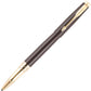 Parker Aster Matte Brown Gold Trim Roller Ball Pen