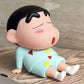 Cute Shinchan Anime Figure in Sitting Pose, Phone Holder, Cartoon Toy, PVC Action Figure, Best Gift for Shinchan Fans