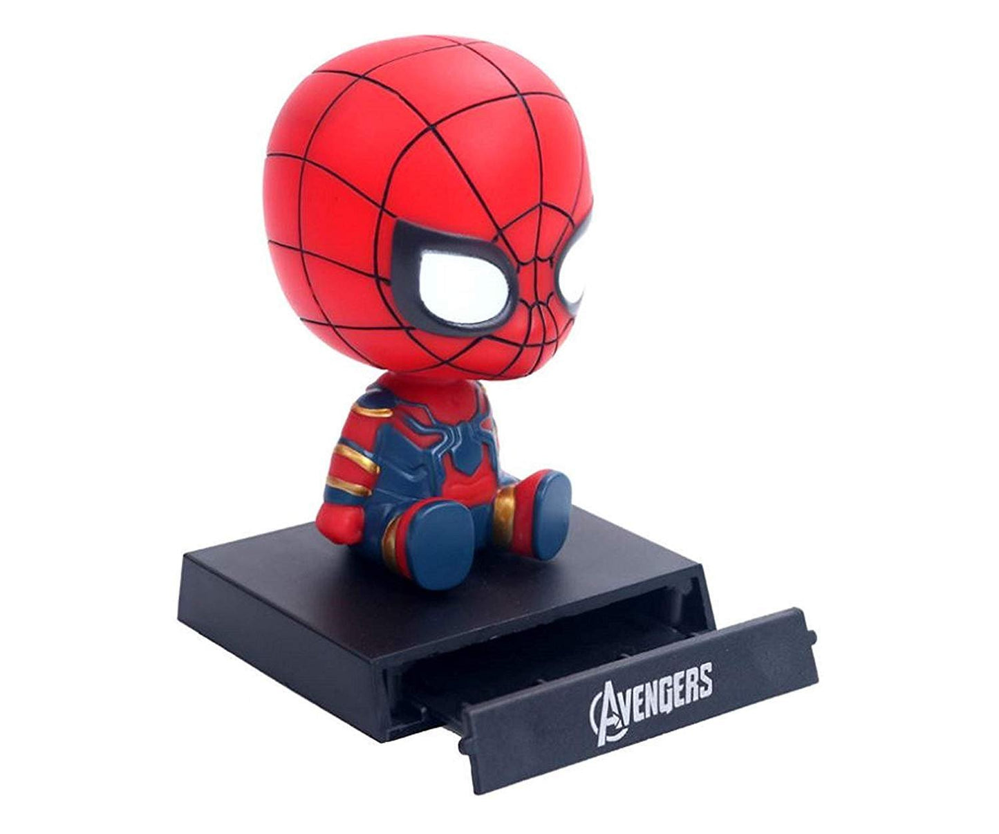 Spiderman Bobblehead With Mobile Holder