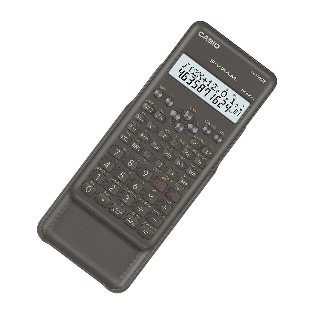 Casio FX-100MS 2nd Gen Non-Programmable Scientific Calculator 300 Functions and 2-line Display