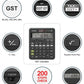 Casio MJ-120GST GST Calculator Black