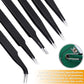 Professional Tweezers Set 6 Pc's