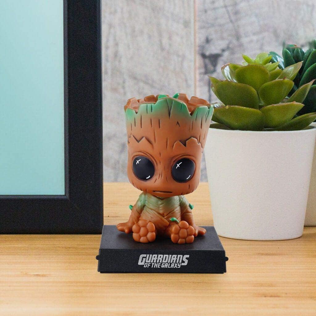 Groot Bobblehead With Mobile Holder