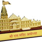 Ayodhya Shree Ram Mandir Architectural Model Showpiece for Home Decor, Office | Metal Showpiece