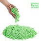 Ratna's Wonder Sand 500g Smooth Sand for Kids with One Big Mould Green Colour - Creative Indoor Play Sand for Kids Beach Fun and Relaxation