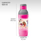 Milton Steel Barbie 600 Insulated Inner Stainless Steel Kids Water Bottle, 520 ml, Cherry Pink & Grey | PU Insulated | Hot & Cold | Easy to Carry | Leak Proof