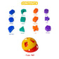 Ratna's Educational Puzzle Ball for Kids 2 in 1. Let Them Learn time with Shapes - Multicolor