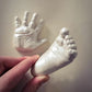 Jue Fish Hand Mold Powder Parent Child Couple DIY Handicraft Kit Keepsake Hands Casting Kit Plaster Statue Molding Kit Hand 108grm