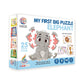 Ratna's My First Big Puzzle Elephant 25 Pieces Jigsaw Puzzle for Kids | A Perfect Jumbo Jigsaw Floor Puzzle for Little Hands