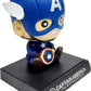 Captain America Bobblehead With Mobile Holder