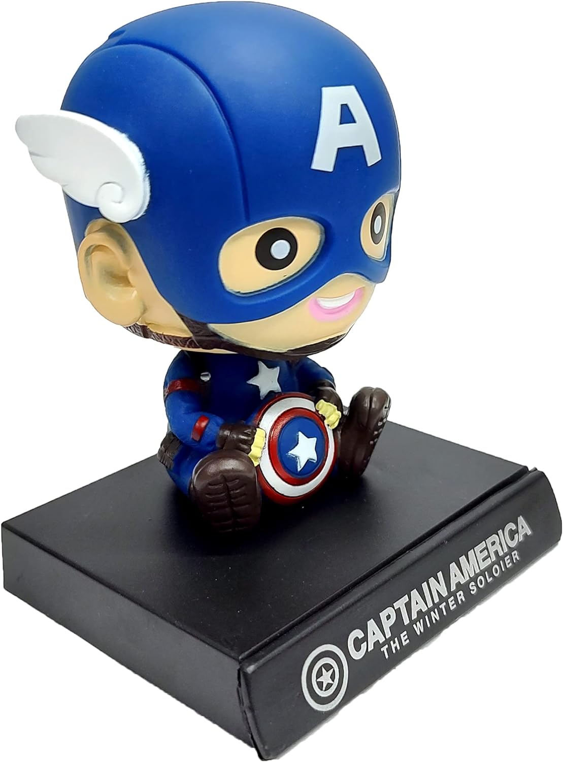 Captain America Bobblehead With Mobile Holder