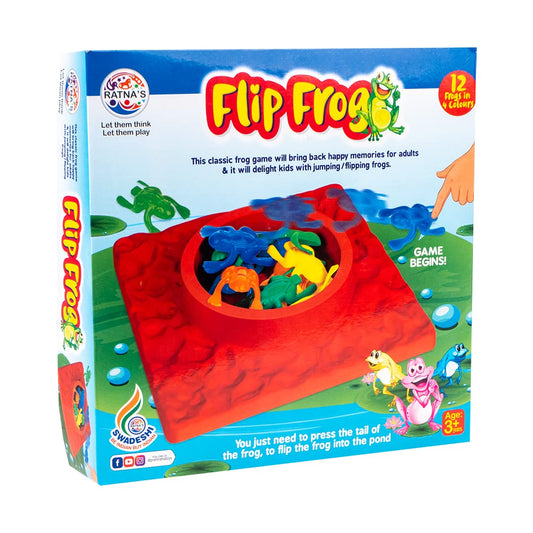 Ratna's Flip Frog into The Pond Party & Fun Games Board Game