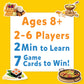 Skillmatics Card Game - Guess in 10 Foods Around The World, Educational Travel Toys for Boys, Girls, and Kids Who Love Board Games, Geography and History, Gifts