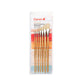 Camel Artist White Bristle Brushes Flat - Series 56