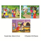 Ratna's Story Jigsaw Puzzle Hansel & Gretel 105 Pieces Puzzle (35 Pieces x 3 Puzzles)