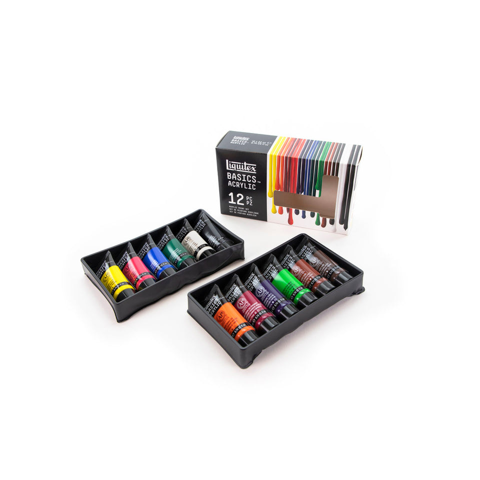 Liquitex Basics Acrylic Set - 12x22ml