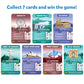 Skillmatics Card Game - Guess in 10 Legendary Landmarks, Educational Travel Toys for Boys, Girls, and Kids Who Love Board Games, Geography and History, Gifts