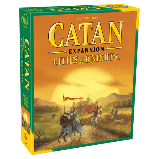 Catan Cities & Knights Board Game 3-6 Player Expansion | Strategy Game | Adventure Game | Family Game For Adults And Kids | Ages 12+ | 3-6 Players |