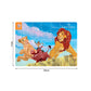 Ratna's 4 in 1 Disney Jigsaw Puzzle 140 Pieces for Kids. 4 Jigsaw Puzzles 35 Pieces Each - Lion King