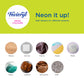 Pidilite Fevicryl Neon Acrylic Colour Kit, Neon Paints (4 Shades, 15ml)