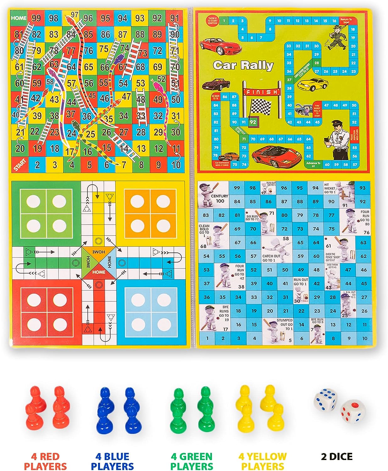 Ratna's Business JR. Coins 5 in 1 Board Game Set