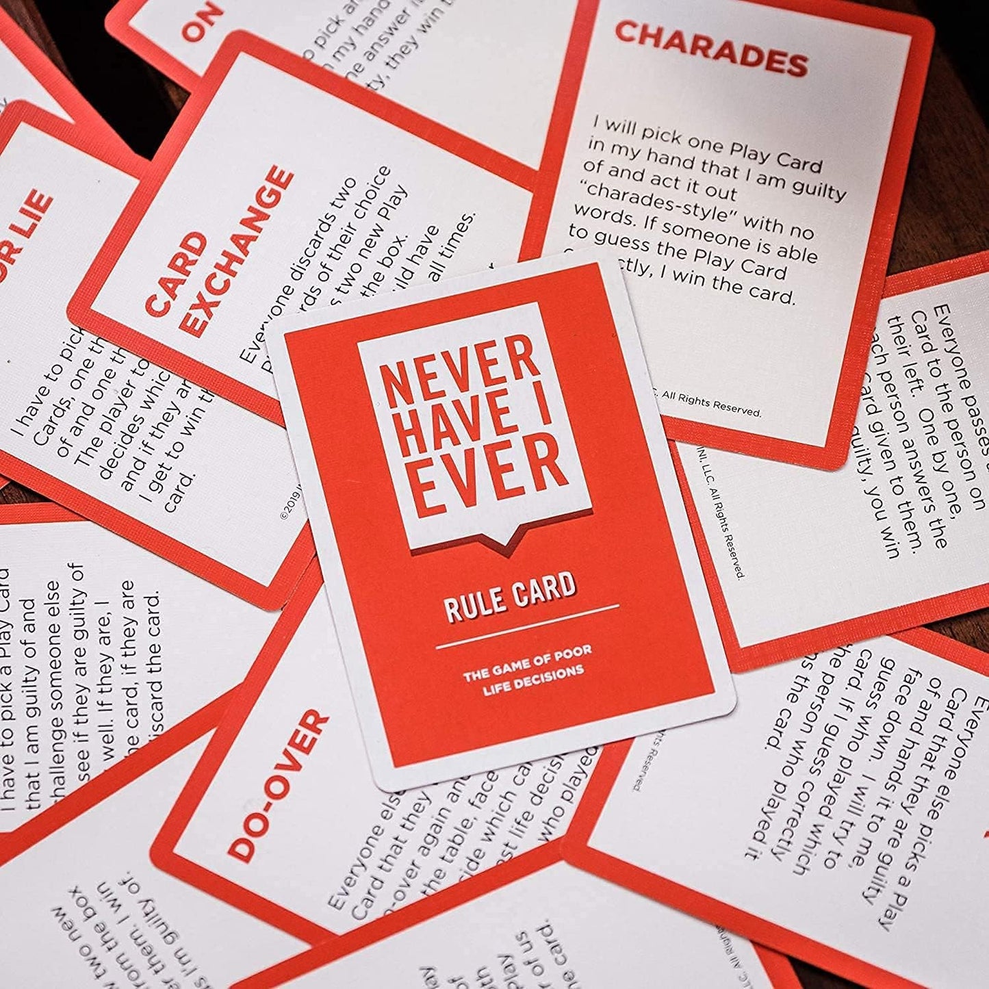 Never Have I Ever Fun Party Card Game, Classic Edition | for 3+ Players | Ages 17 +