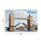 Ratna's London Tower Bridge 500 Pieces Floor Jigsaw Puzzle (Size: 98 cm * 67 cm)