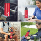 Milton Atlantis 400 Thermosteel Insulated Water Bottle, 350 ml, Red | Hot and Cold | Leak Proof | Office Bottle | Sports | Home | Kitchen | Hiking | Treking | Travel | Easy to Carry | Rust Proof