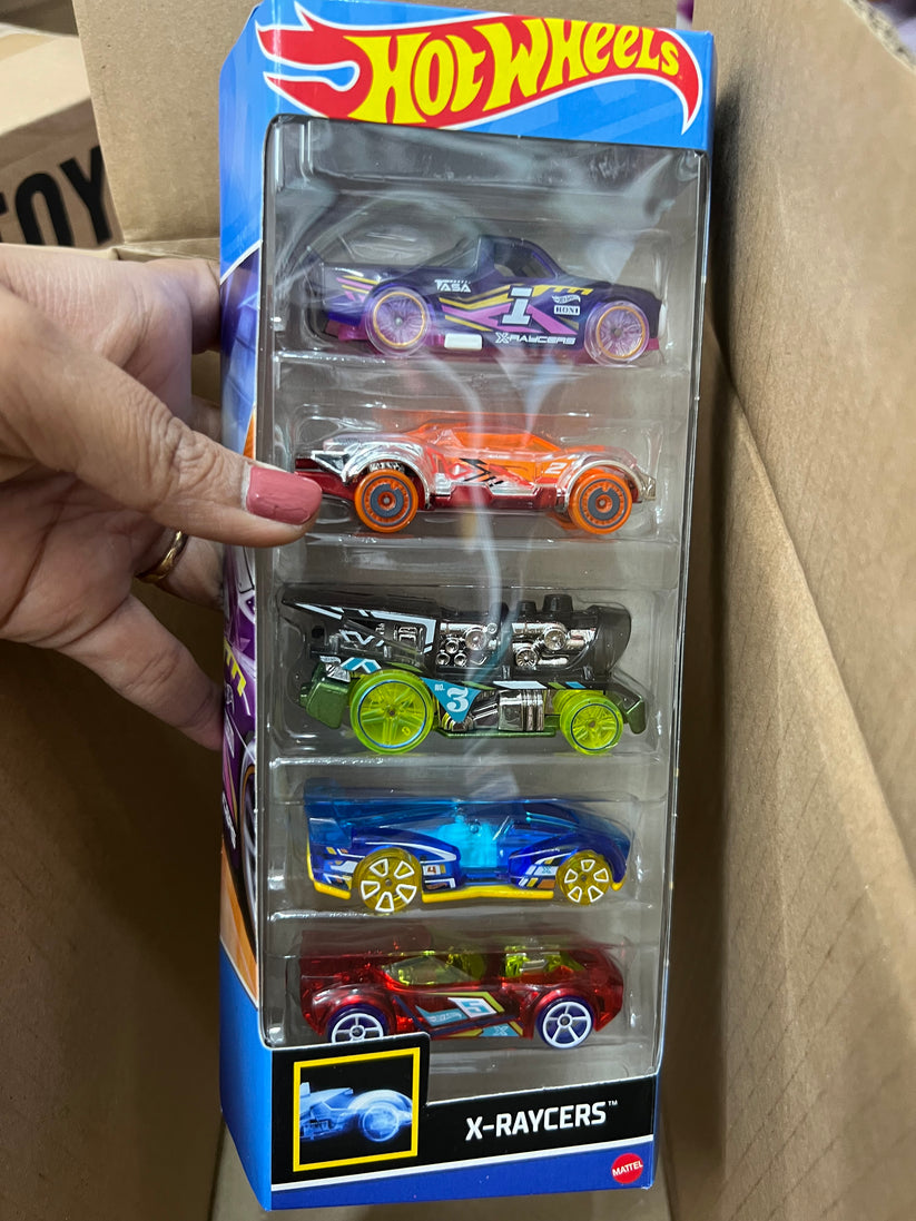 Hot wheels X Raycers set of 5