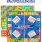 Ratna's Business JR. Coins 5 in 1 Board Game Set